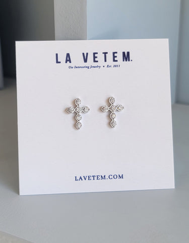 Aretes - Anysia Cross