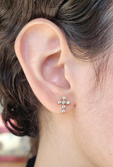Aretes - Anysia Cross