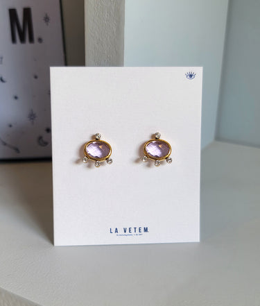 Aretes - Violet