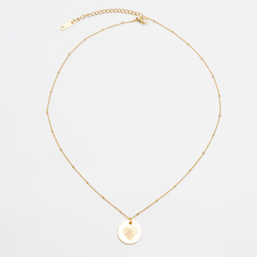 Madeline | Collar Personalizado con 2 Huellas Digitale en Láser