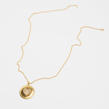 Antoinette | Collar Personalizado con 2 Huellas Digitale en Láser